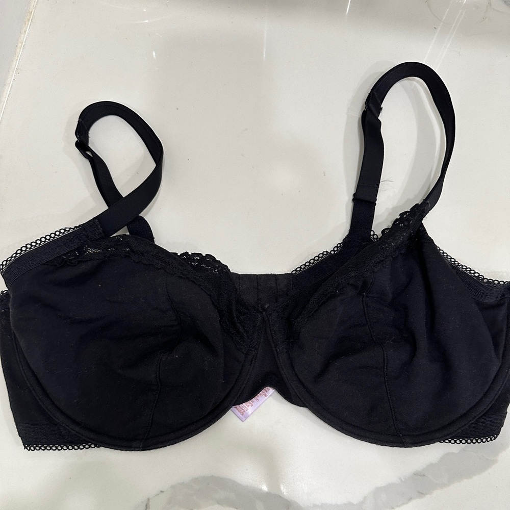 Savage X Fenty Black cotton Bra 38H